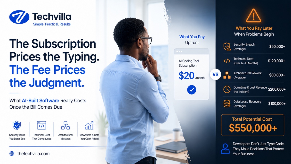 The Full Answer To "I Can Just Build It With AI, So Why Are You Charging So Much?"